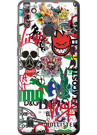 Чохол на tecno pop 4 pro bc3 many different logos "4022u-2444-851"