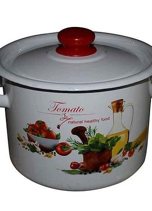 Каструля ем. 2,0л/2 циліндрична томато (i1610/2) тм idilia