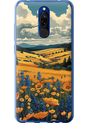 Чехол на xiaomi redmi 8 украинское поле "6082u-1806-851"