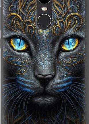 Чехол на xiaomi redmi note 4x кошка "5548u-951-851"