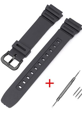 Ремешок для casio ae-1000w black black