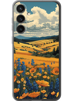 Чехол на samsung galaxy s23 fe украинское поле "6082u-3136-851"