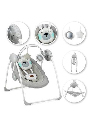 Кресло-качалка momi liss bear grey 4