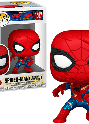 Фигурка funko pop фанко поп человек паук spider-man человек-паук: новый день 10 см fp sp 1587