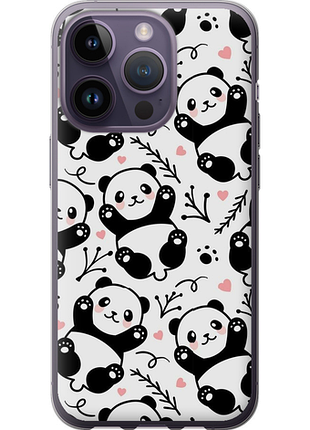 Чохол на iphone 14 pro панди "4318u-2646-851"