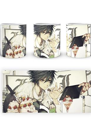 Кружка geekland death note тетрадь смерти l dn 02.11