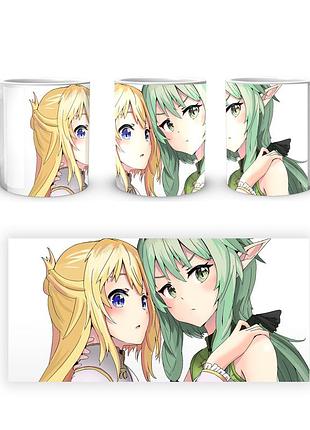 Кружка geekland goblin slayer вбивця гоблінів жриця ельф gobs 02.15