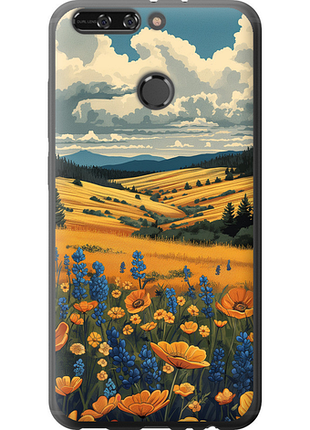 Чохол на huawei honor v9 / honor 8 pro українське поле "6082u-1246-851"
