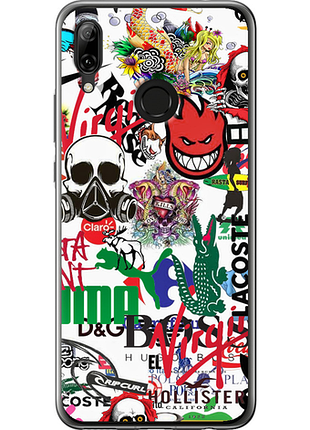 Чохол на huawei nova 3 many different logos "4022u-1535-851"