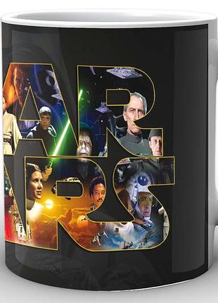 Кухоль geek land біла зоряні війни star wars напис sw.002.28