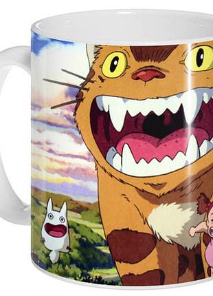 Кружка geek land белая мой сосед тоторо my neighbor totoro крик nt.02.028