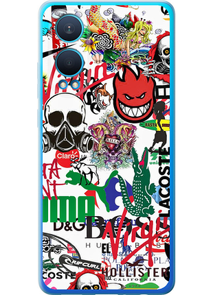 Чохол на oneplus nord ce4 lite many different logos "4022u-3766-851"
