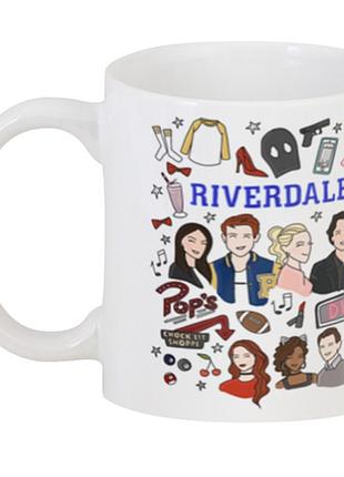 Кружка geek land riverdale ривердэйл культовые предметы 02.34.485