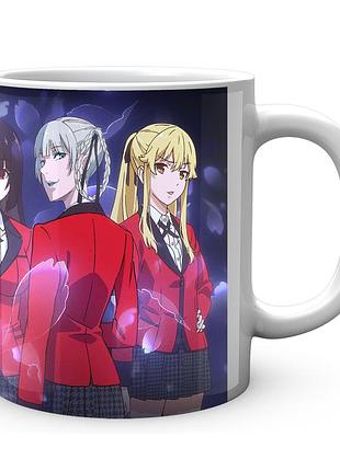 Кружка geekland kakegurui безумный маньяк three girls ki.02.08
