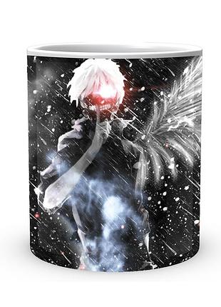 Кухоль geek land білий tokyo ghoul токійський гуль темний фон tg.02.032
