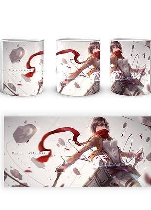 Кружка geekland attack on titan атака титанов микаса aot 002.05