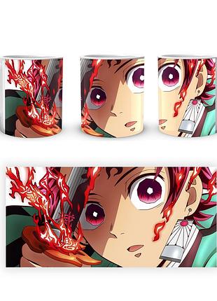 Кружка geekland kimetsu no yaiba клинок, рассекающий демонов танджиро ky 002.29