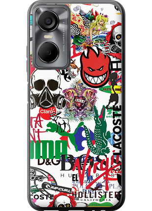 Чохол на tecno pop 6 pro be8 many different logos "4022u-2929-851"
