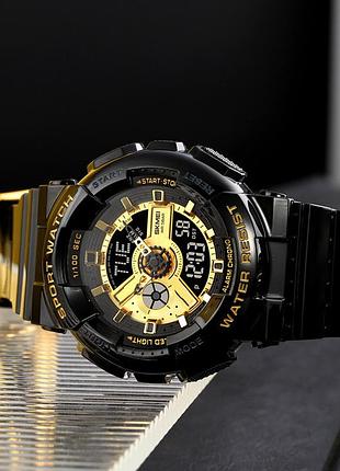 Skmei 1834 black-gold 4