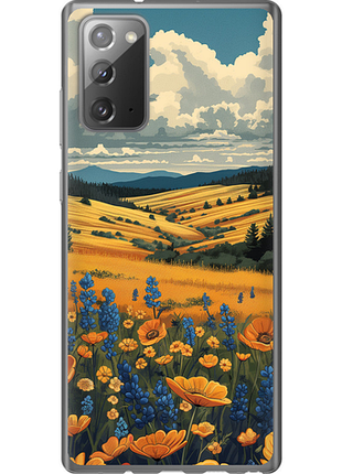 Чехол на samsung galaxy note 20 украинское поле "6082u-2036-851"