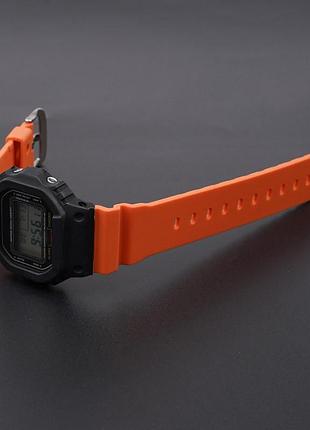 Ремешок для casio g-shock dw-6900 orange bk 3