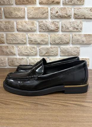Шкіряні лофери massimo dutti 2