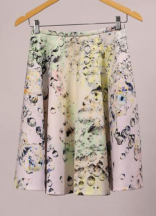 Витончена спідниця а силуету ted baker із ніжним принтом crystal droplets