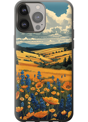 Чехол на iphone 13 pro max украинское поле "6082u-2371-851"
