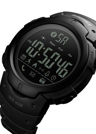 Skmei 1301bk black smart watch 2
