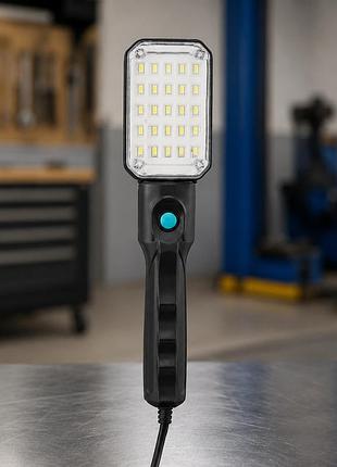 Ліхтарик bl 9025 для сто / led світильник з магнітом та працює від 220в кабель 9 метрів