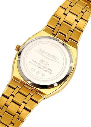 Skmei 9372gdsi gold-silver 4
