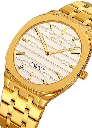 Skmei 9372gdsi gold-silver 5