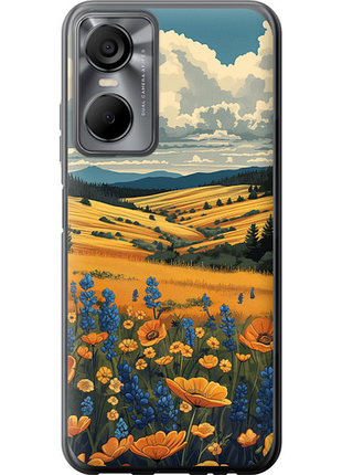 Чехол на tecno pop 6 pro be8 украинское поле "6082u-2929-851"