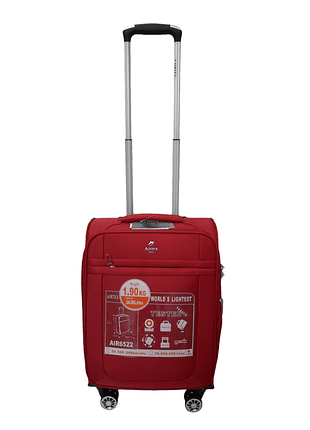 Валіза airtex 6522 колір червоний розмір маленький s