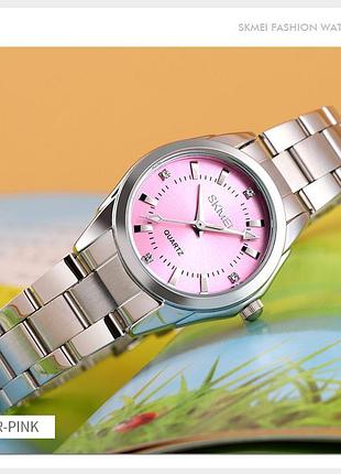 Skmei 1620sipk silver-pink 3