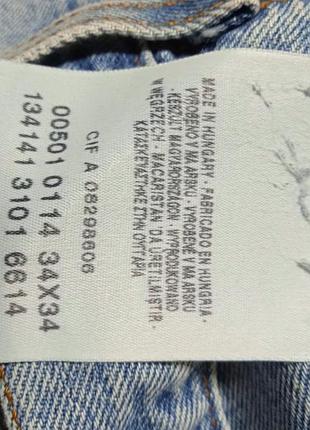 Джинси levi's  501 w34/34 7