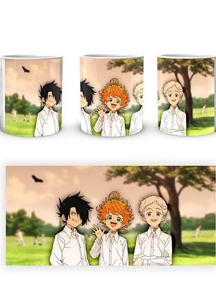 Кружка geekland the promised neverland обещанный неверленд норман рэй эмма nv 02.477