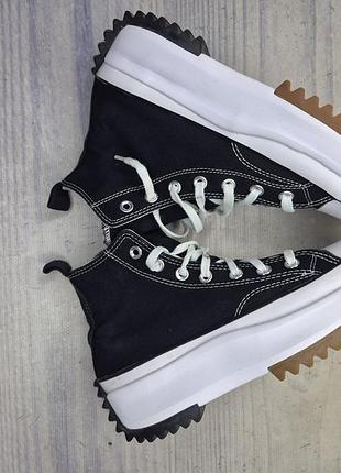 Высокие кеды converse run star hike platform 4