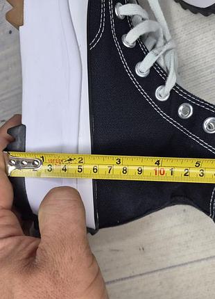 Высокие кеды converse run star hike platform 10
