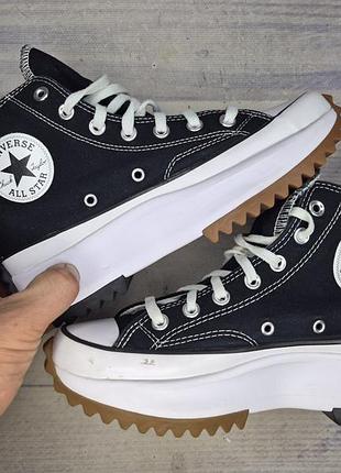 Высокие кеды converse run star hike platform