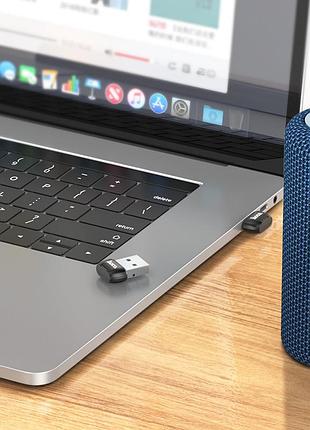 Адаптер bluetooth hoco ua18 usb bt adapter black 8