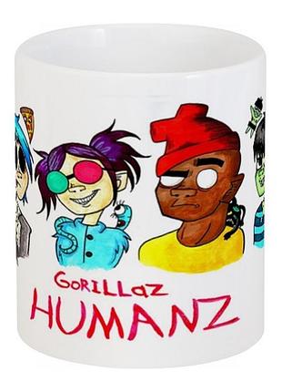 Кружка gorillaz humanz cp 03.186