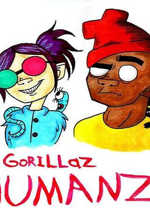 Кружка gorillaz humanz cp 03.186 4