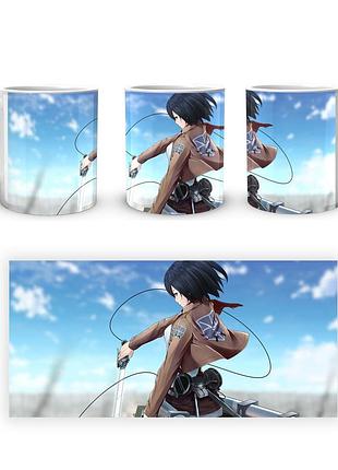 Кружка geekland attack on titan атака титанов микаса aot 002.03