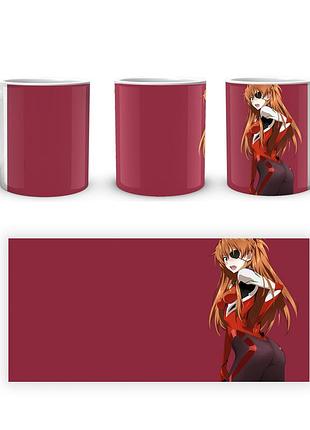 Кружка geekland evangelion євангеліон аска eva 002.09