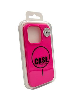 Чохол для смартфона cosmic silicone case magnetic for apple iphone 14 pro max 52,shiny pink 2