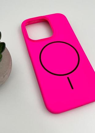 Чохол для смартфона cosmic silicone case magnetic for apple iphone 14 pro max 52,shiny pink 4