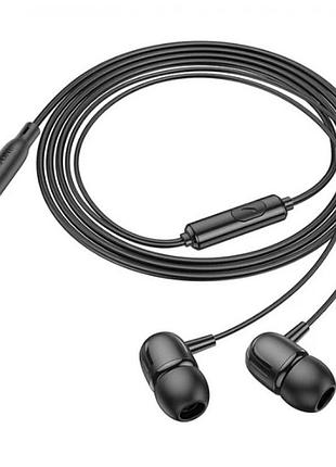 Навушники дротові borofone bm77 (3.5mm) black