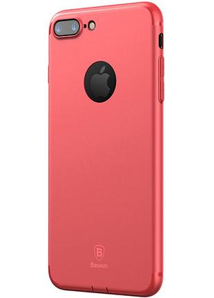 Чохол baseus для iphone 8 plus/7 plus simple solid red (arapiph7p-ms09) 2