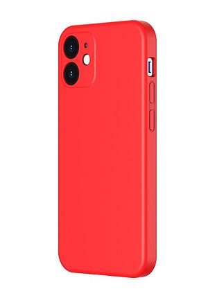 Чохол baseus для iphone 12 червоний (wiapiph61n-yt09) 2